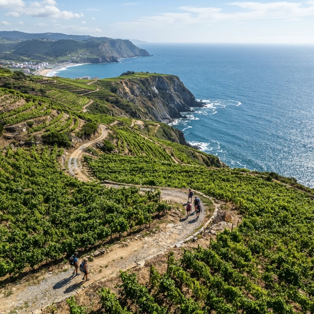Stunning coastal hiking trails connect the five historic villages.