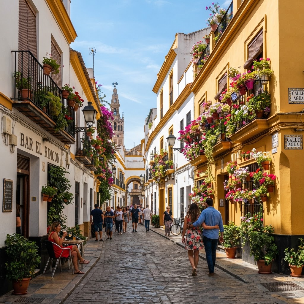 The vibrant colors of Seville reflect the region's rich cultural history.