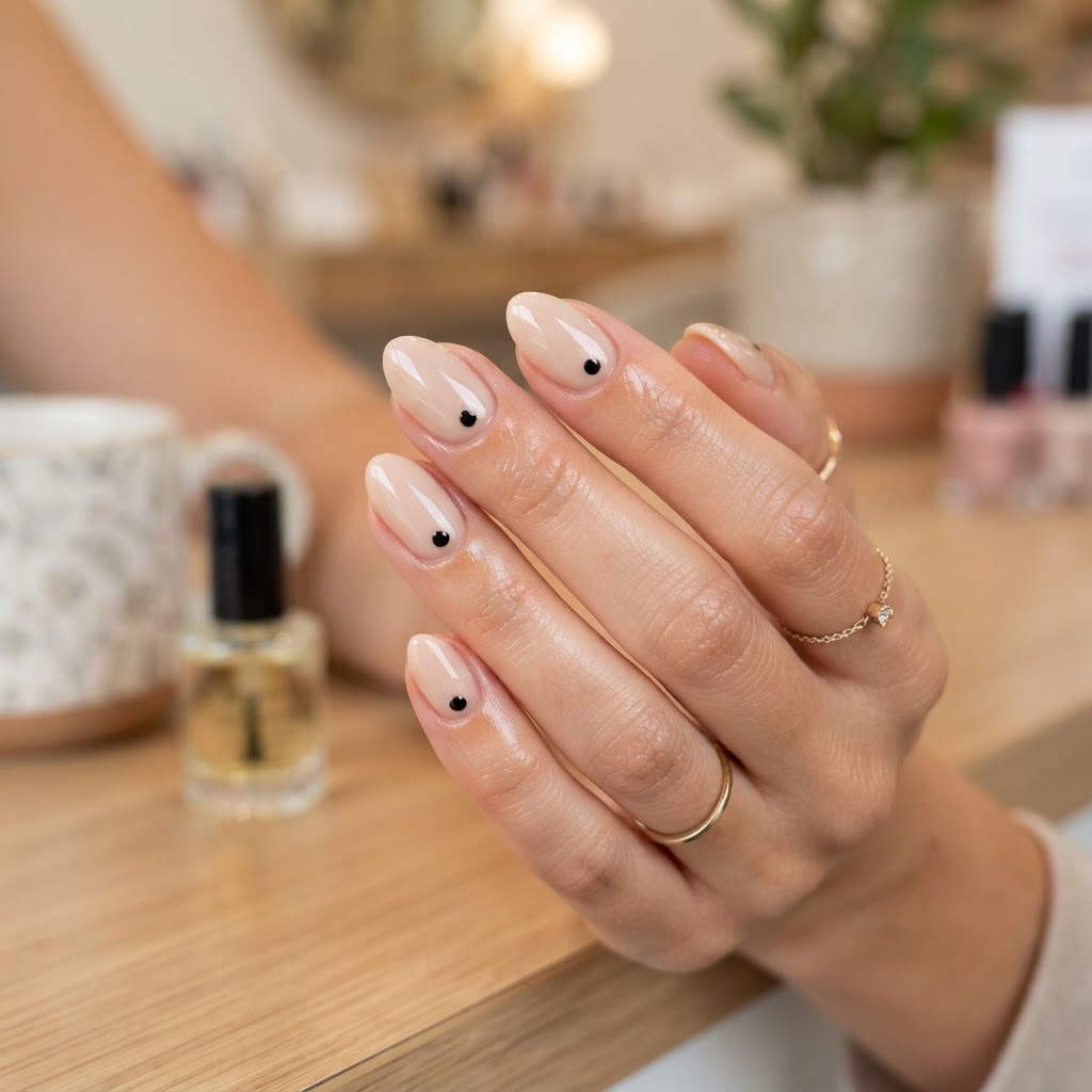 Minimalist nail art is perfect for a clean and trendy look.