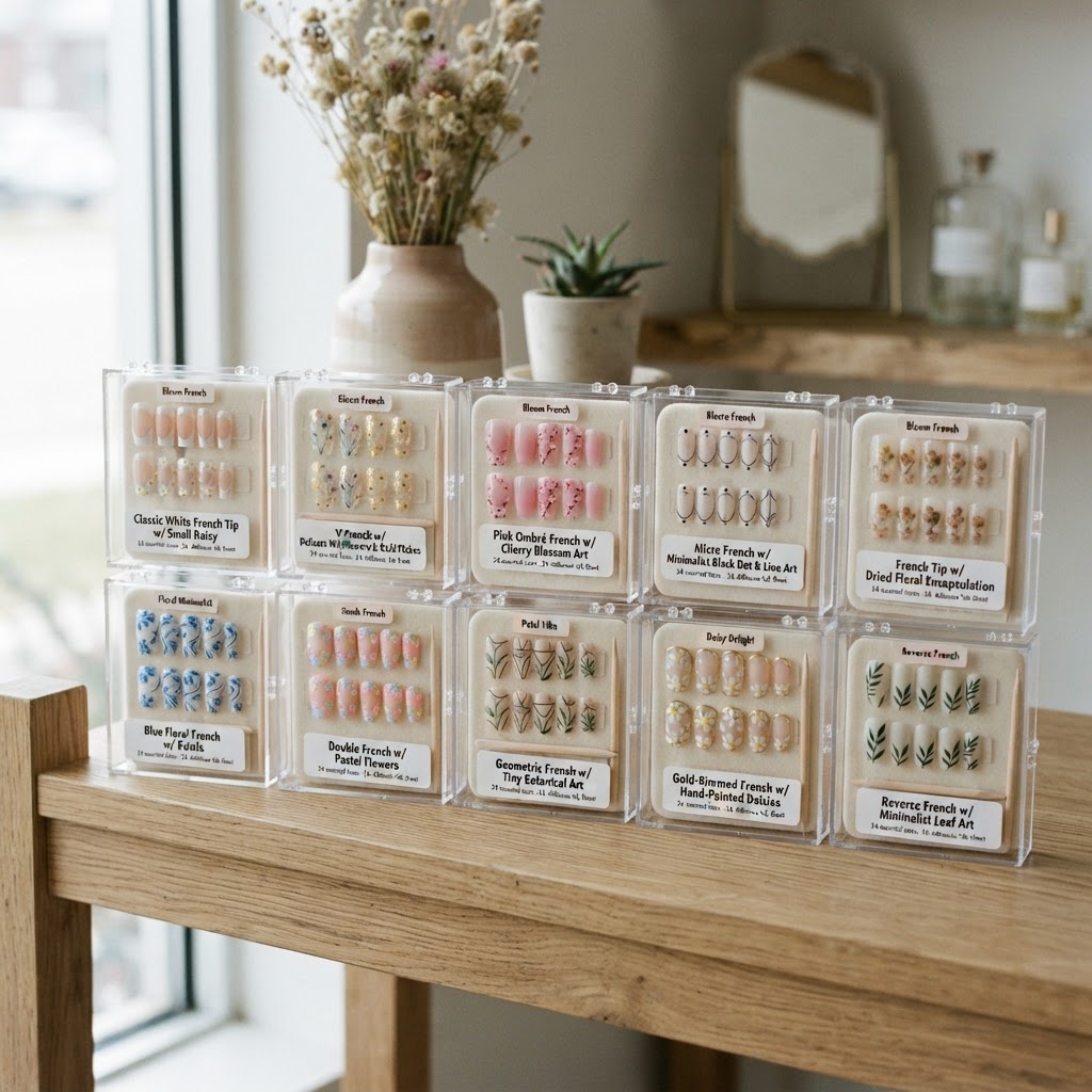 Reusable press-on nails offer endless design possibilities for every bride's wedding weekend.