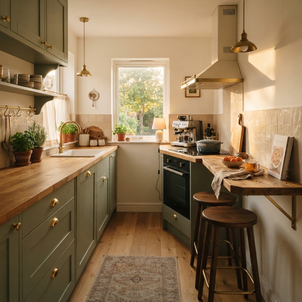 Galley kitchens can be both functional and incredibly stylish.