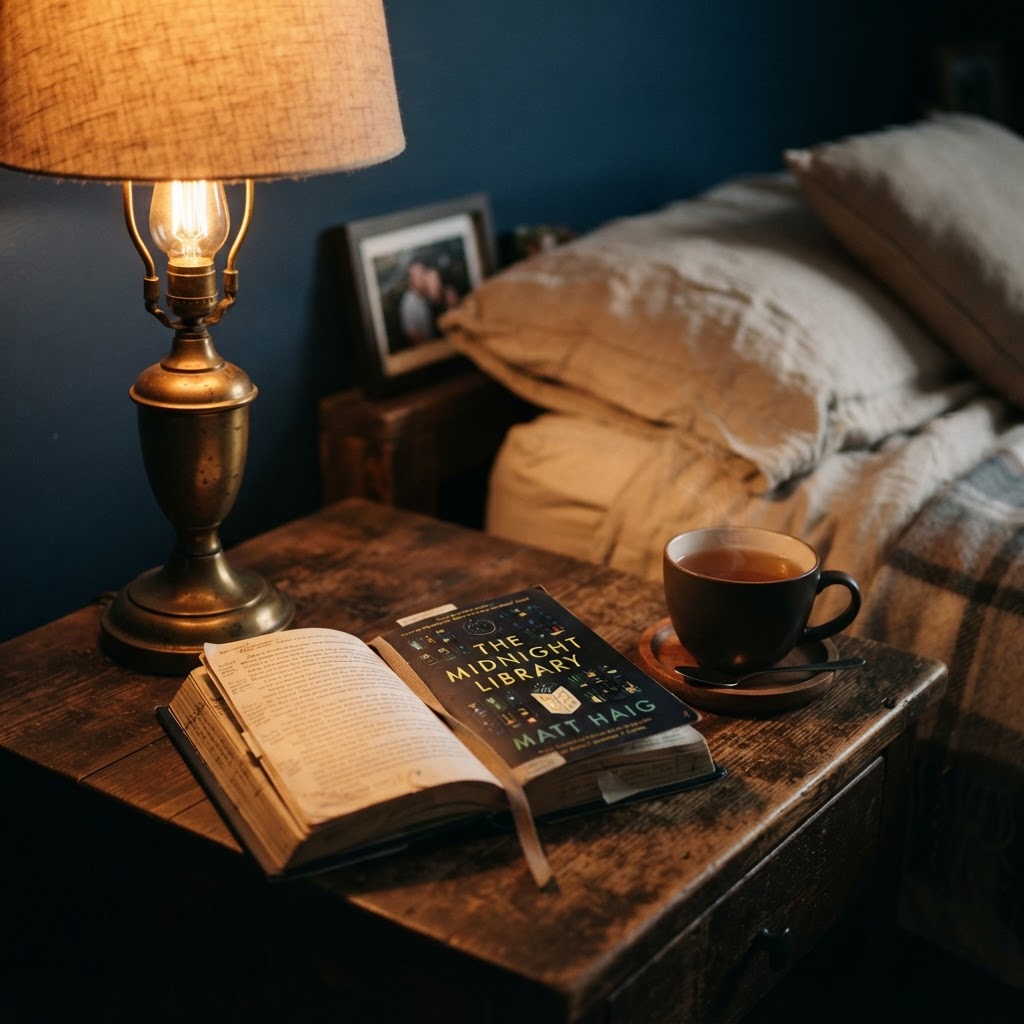 Small bedside lamps are perfect for a relaxing bedroom.