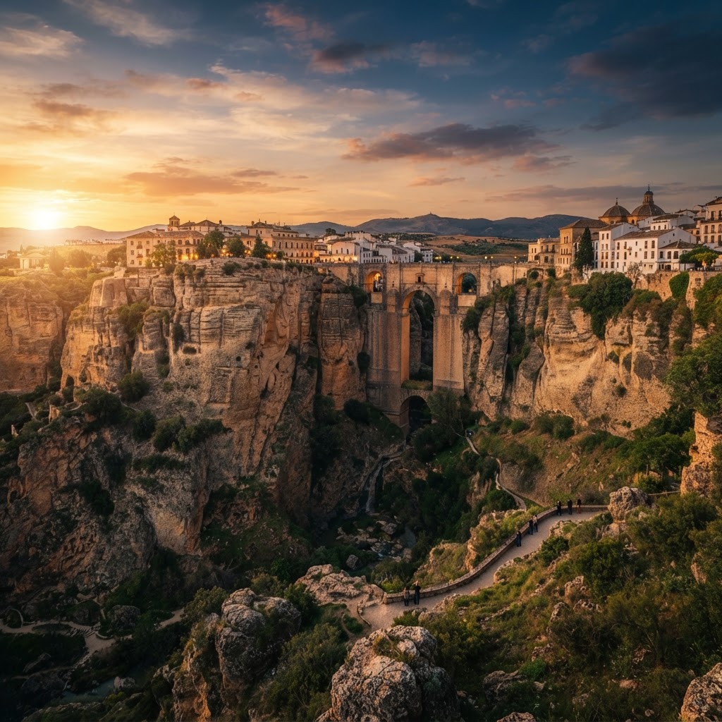 The stunning Puente Nuevo bridge in Ronda.