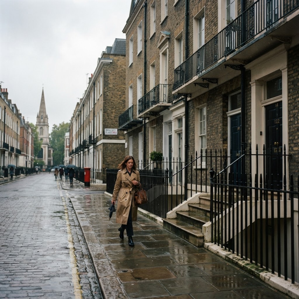 Capturing the daily rhythm of London streets.