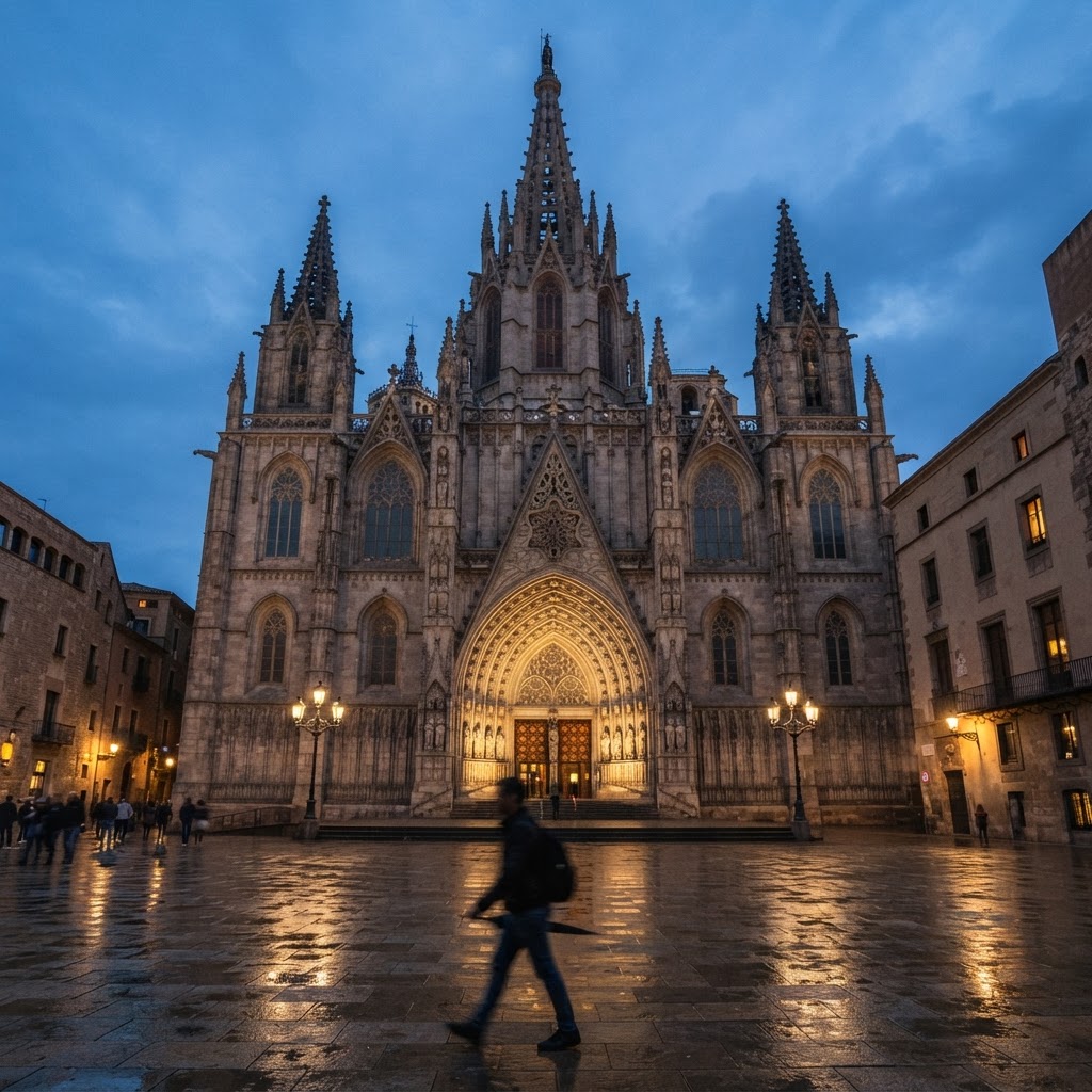 Gothic Quarter Barcelona: A Guide to Old World Magic 3 The Barcelona Cathedral stands as a stunning masterpiece of Catalan Gothic architecture.