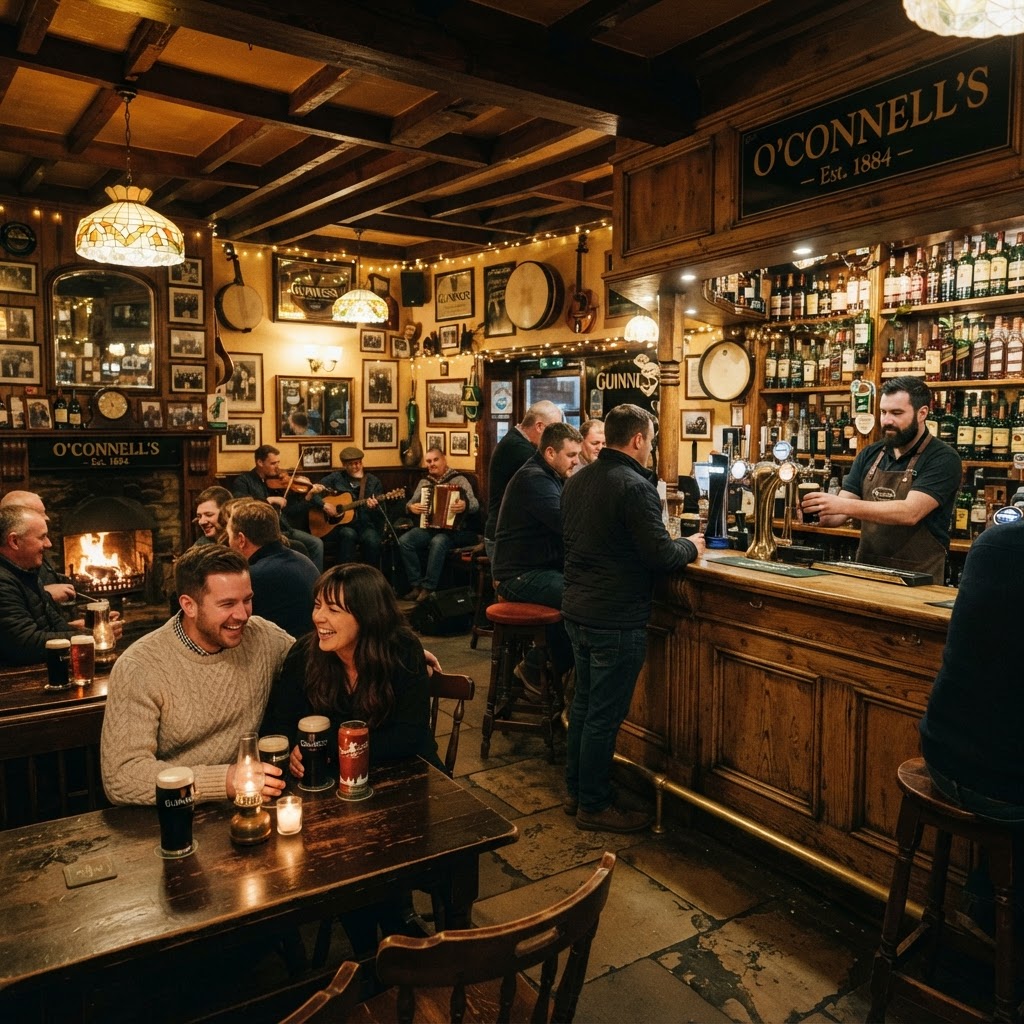 Experience authentic local culture in one of Ireland's many historic pubs.