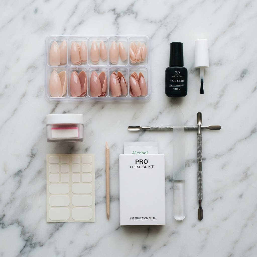 A complete nail kit ensures you have all the necessary supplies for a salon-quality manicure.