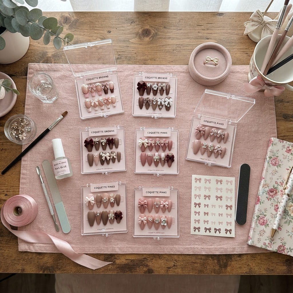 Organized sets make choosing your next look easy.