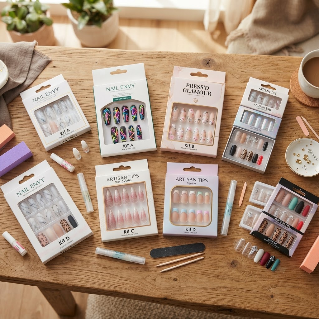 Choose from a wide variety of designs to find your perfect press on set.