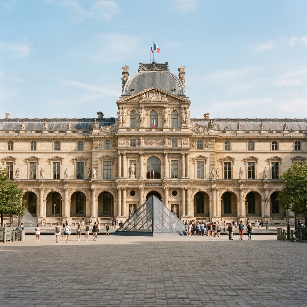 Symmetry and history define the timeless beauty of French architecture.