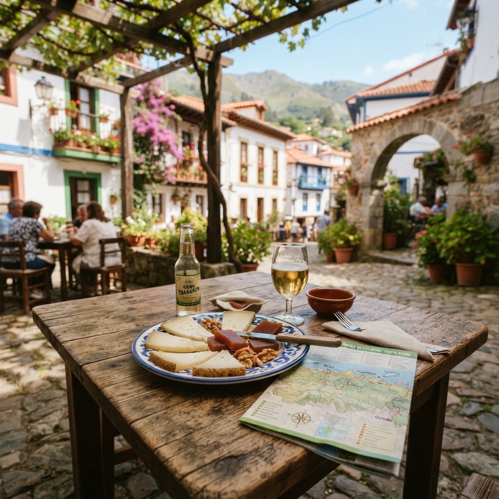 Authentic local food and culture found in rural Spain.
