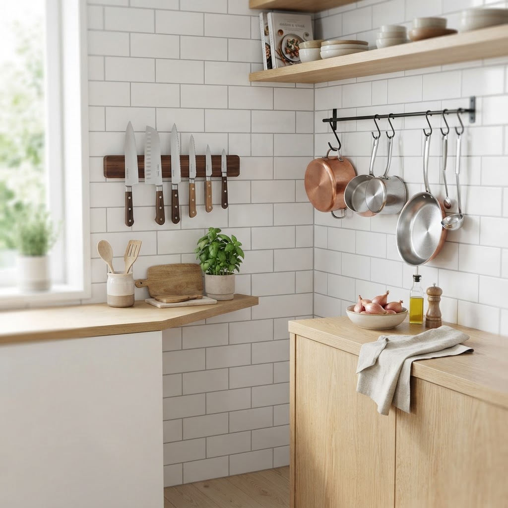 Smart vertical storage solutions.