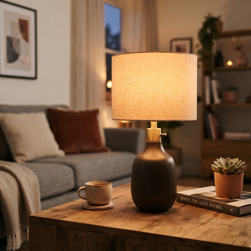 Choosing the right table lamp can change the entire mood of a room.