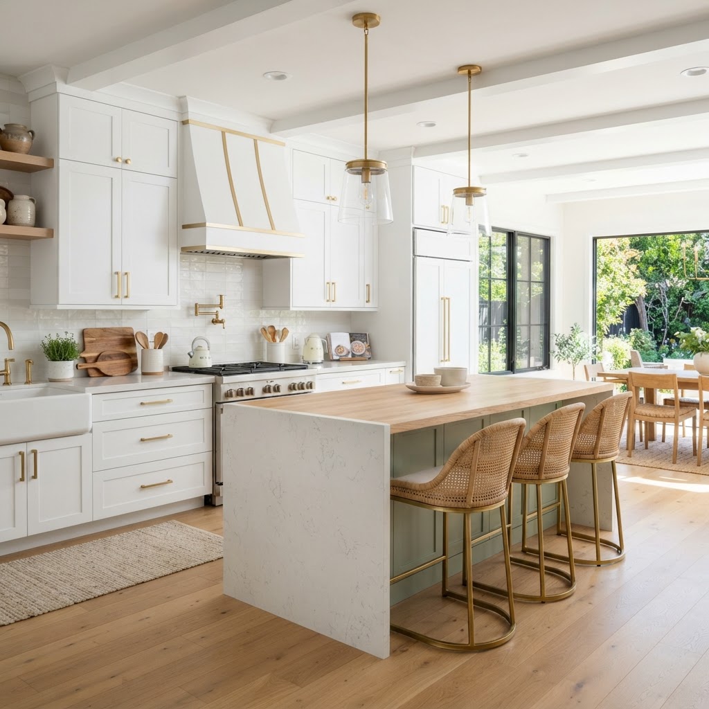 Upgrading cabinet hardware is a quick way to add a premium feel to any kitchen.