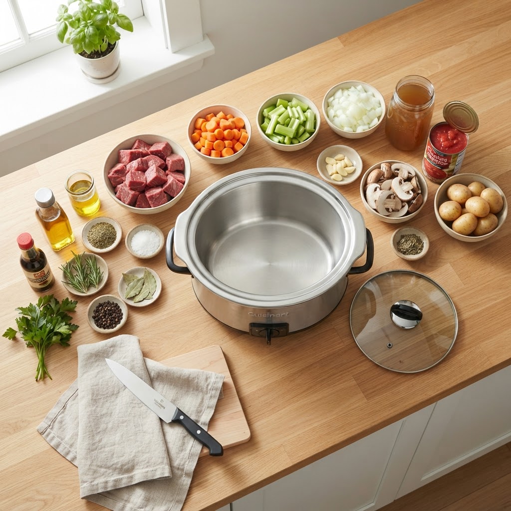 Essential ingredients for your next dump-and-go dinner.