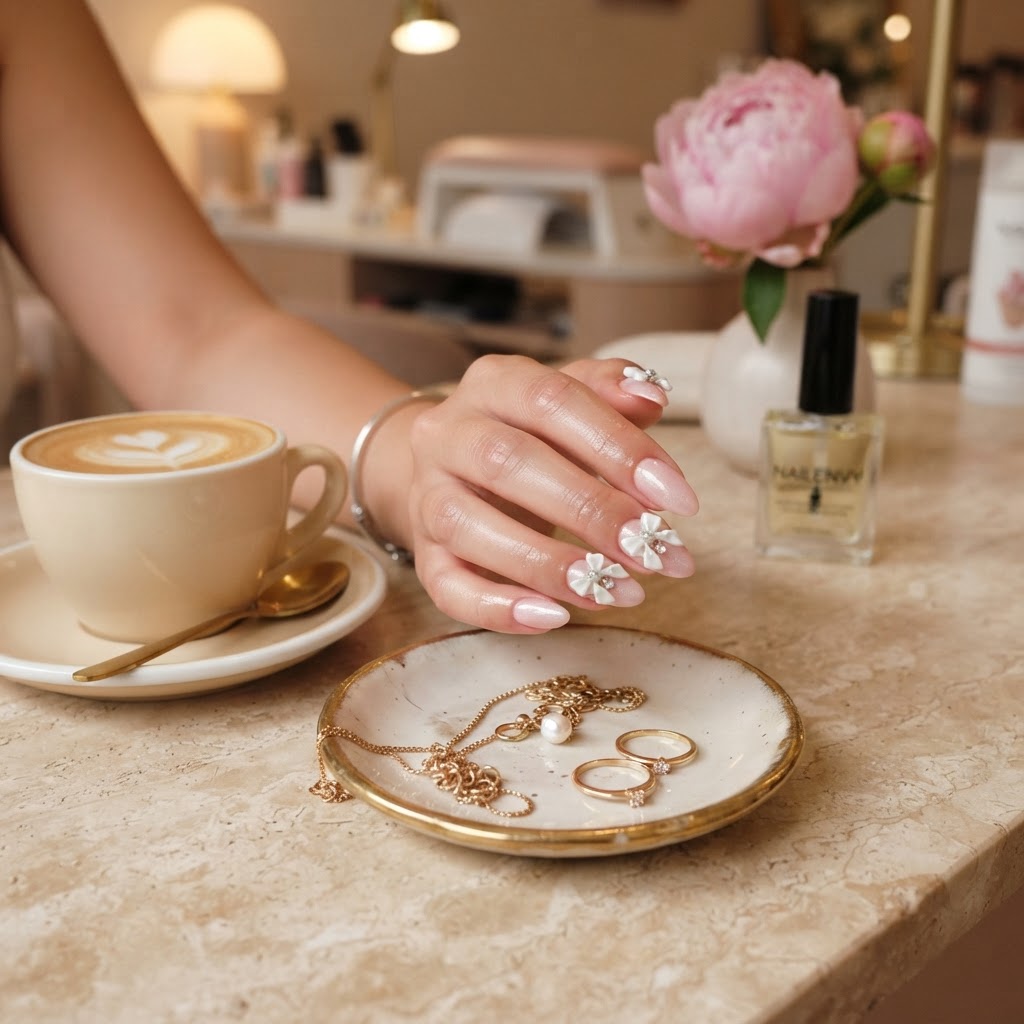 Perfecting the aesthetic nail shot.