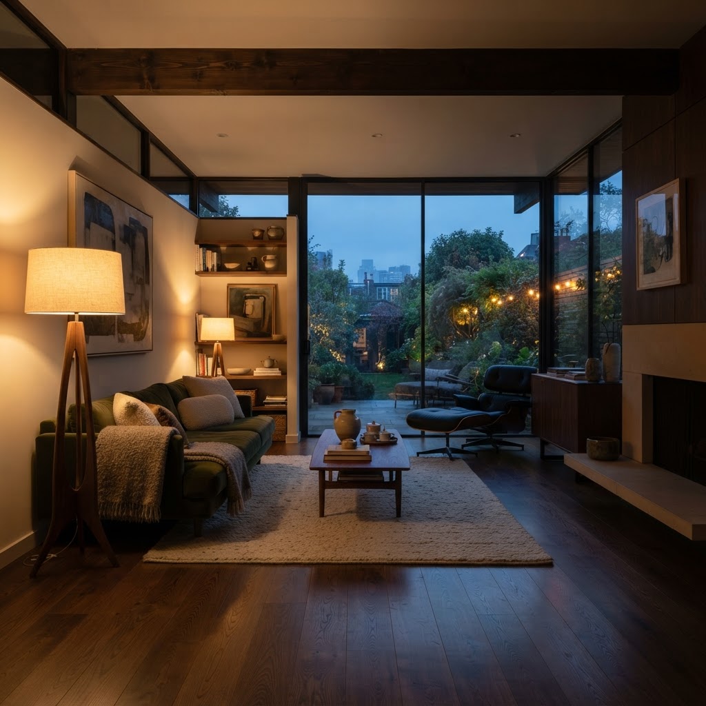 Strategic placement maximizes the visual impact of your lamp.