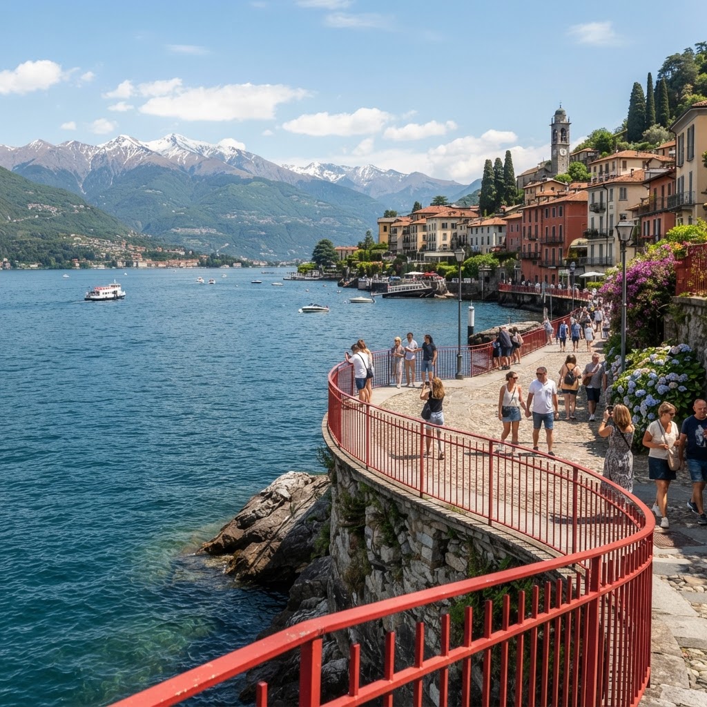 Varenna: Discover The Prettiest Village on Lake Como 2 The iconic Walk of Lovers in Varenna.