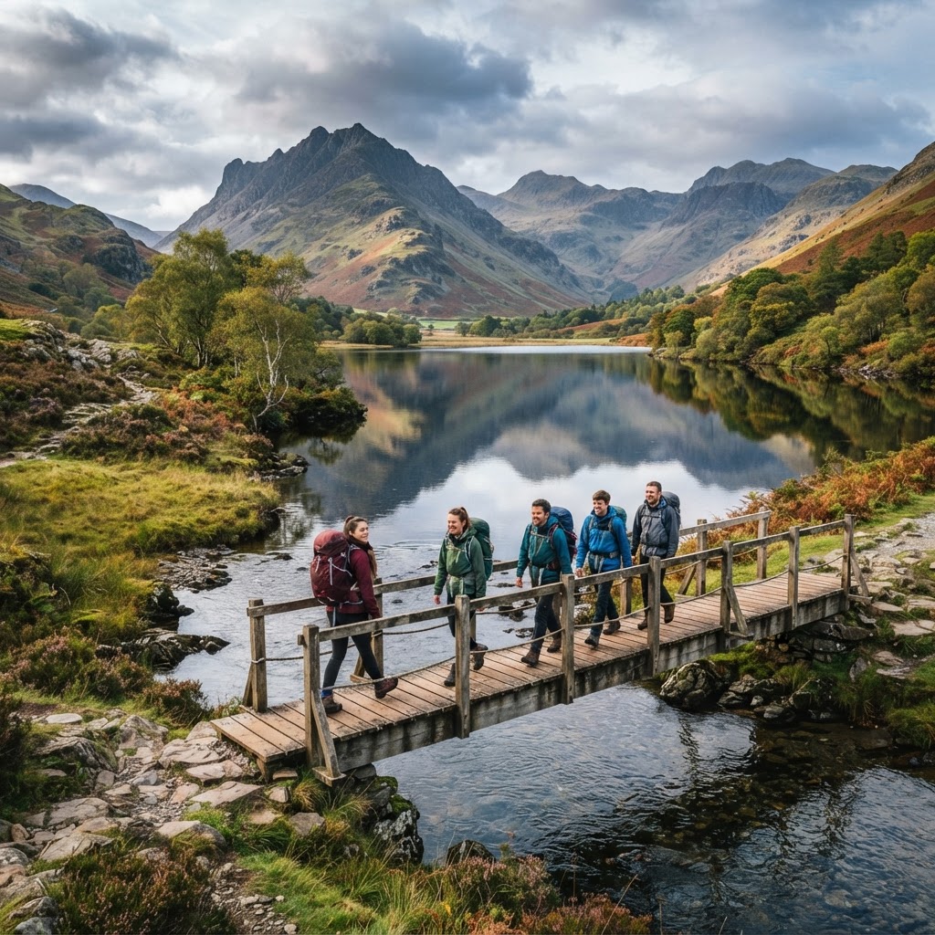 Hiking in the Lake District is easily accessible by train.