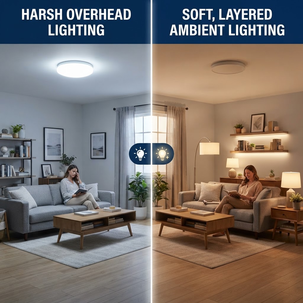 The difference between harsh, flat lighting and warm, layered light is transformative.