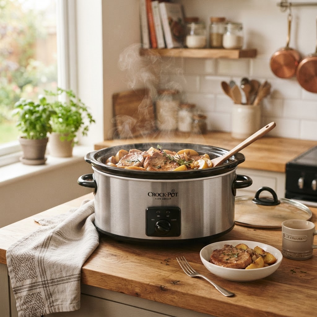 The ultimate comfort meal ready to serve straight from the crockpot.