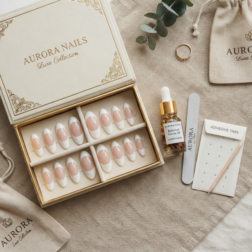 Essential kit for a perfect at-home French manicure.
