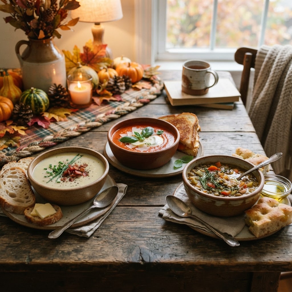 A variety of hearty, healthy slow cooker soup recipes for your family.