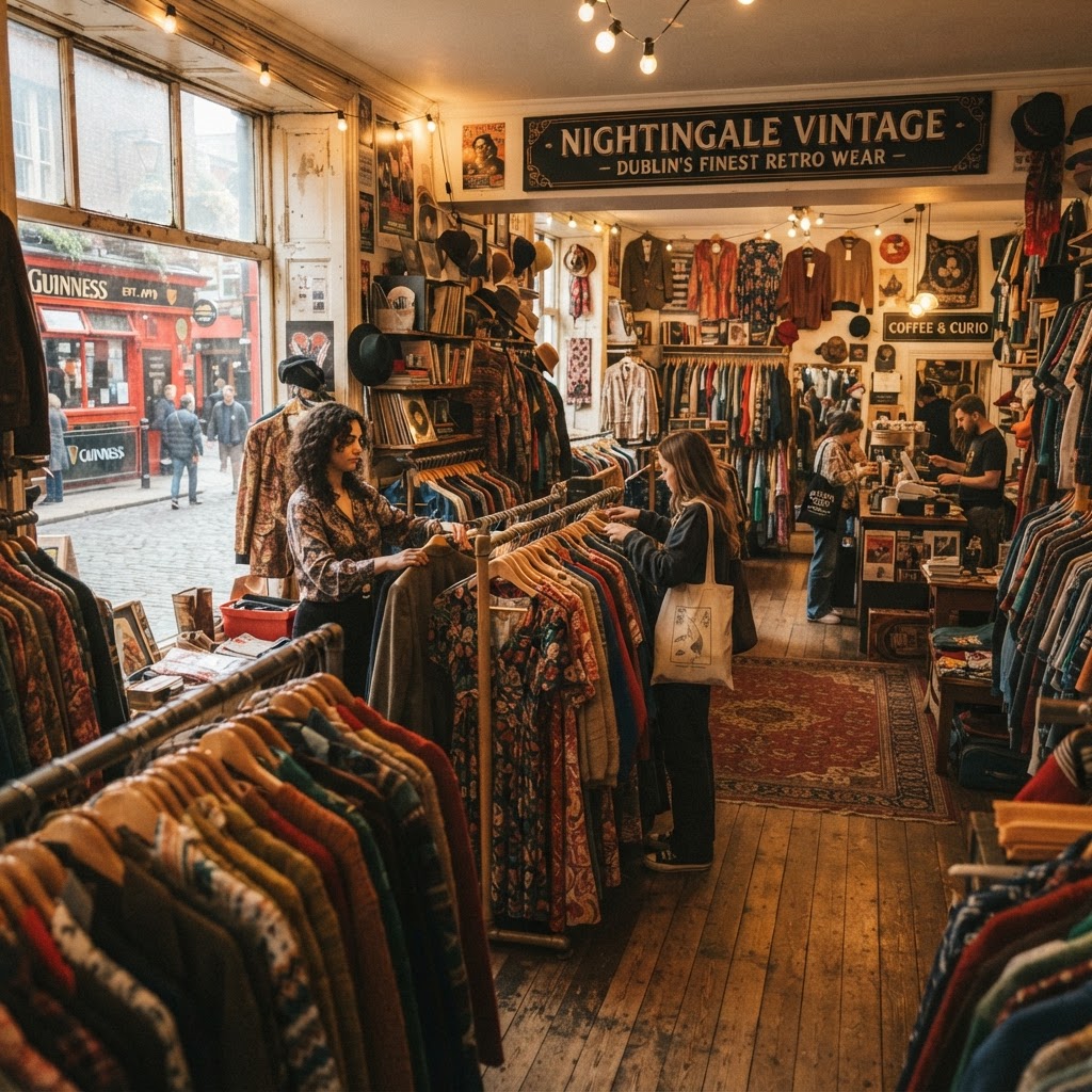 Explore the city's vibrant vintage scene for unique sustainable fashion finds.