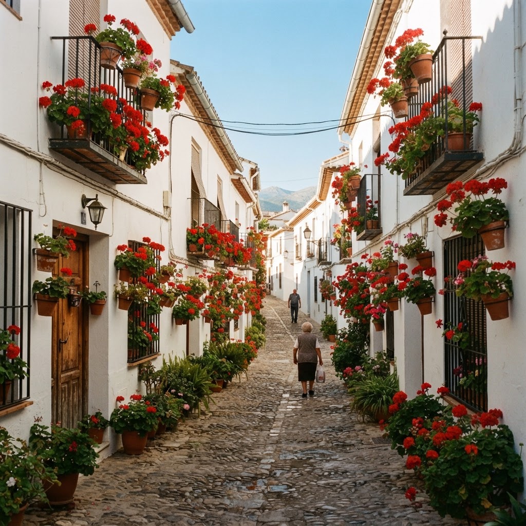 The charming, quiet backstreets of the Realejo district.