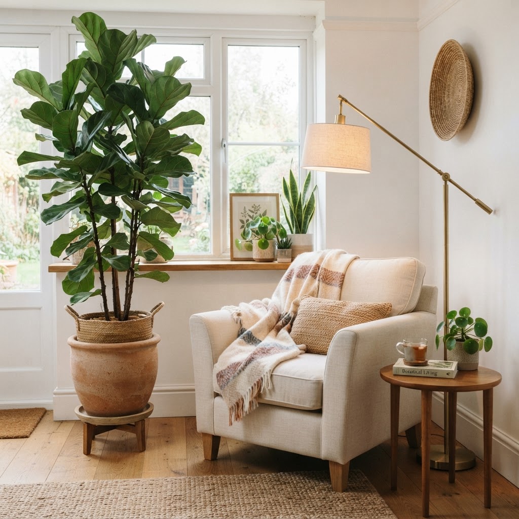 Plants bring nature and life into your living area.