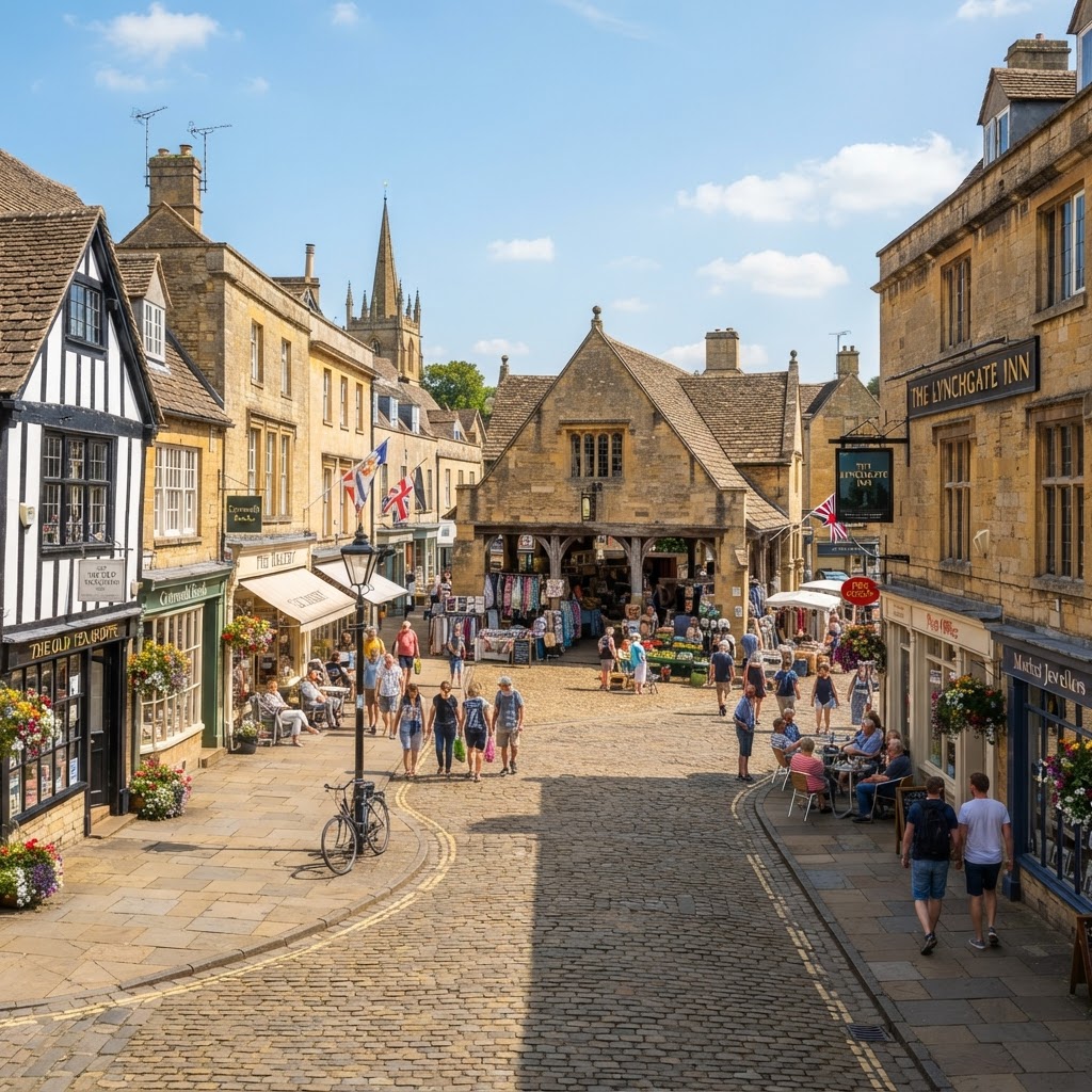 Base yourself in a market town for easy transport access.