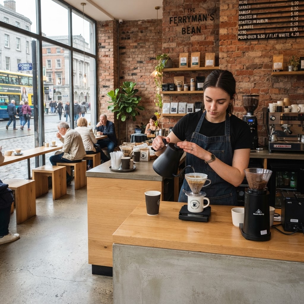 Minimalist design meets high-quality coffee in these unique Dublin spots.