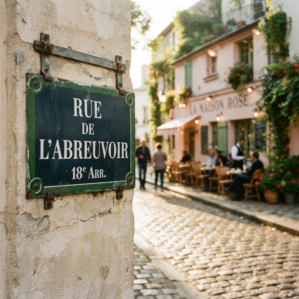 Charming details define the streets of Montmartre.