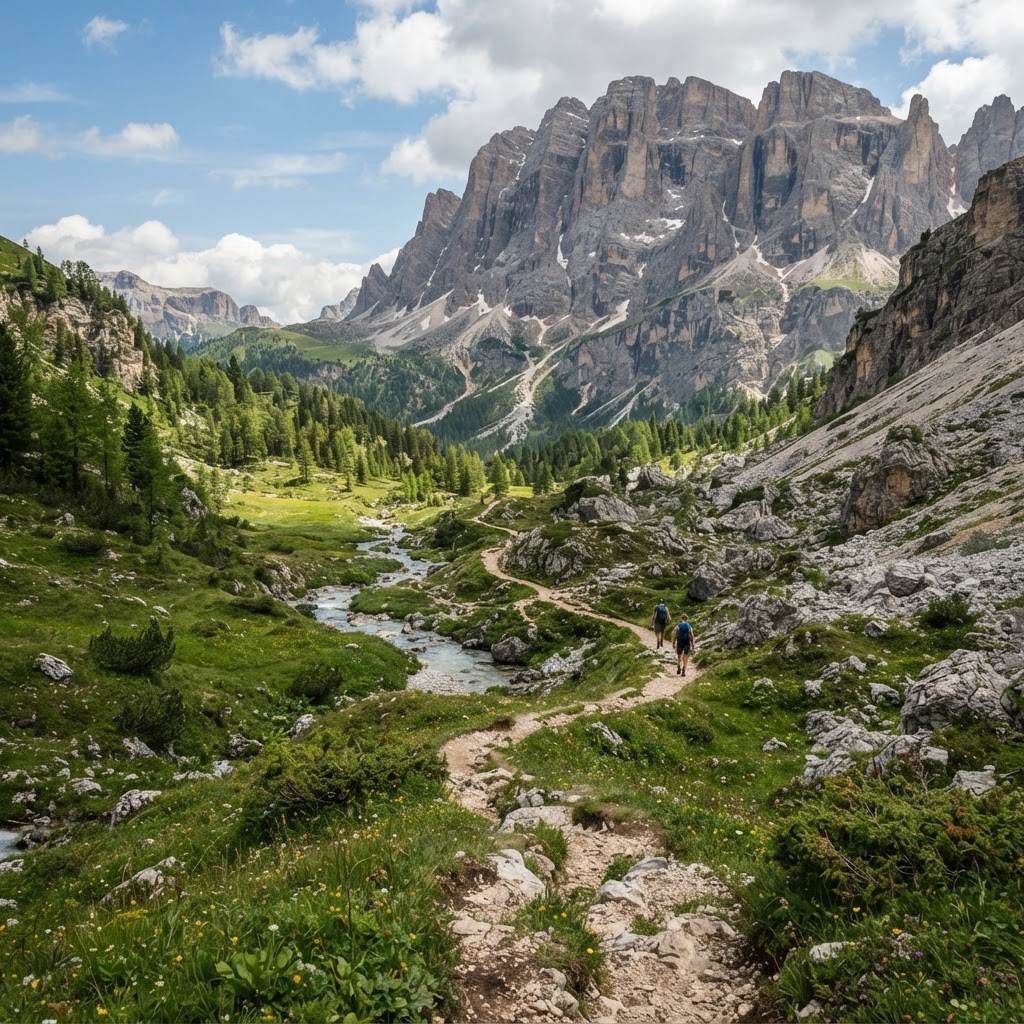 The rugged beauty of the Norwegian wilderness awaits on every mountain trail.