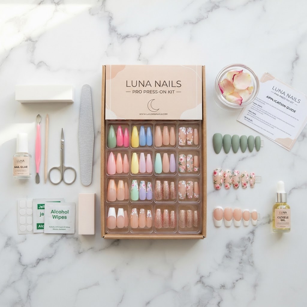 Everything you need for a DIY manicure.
