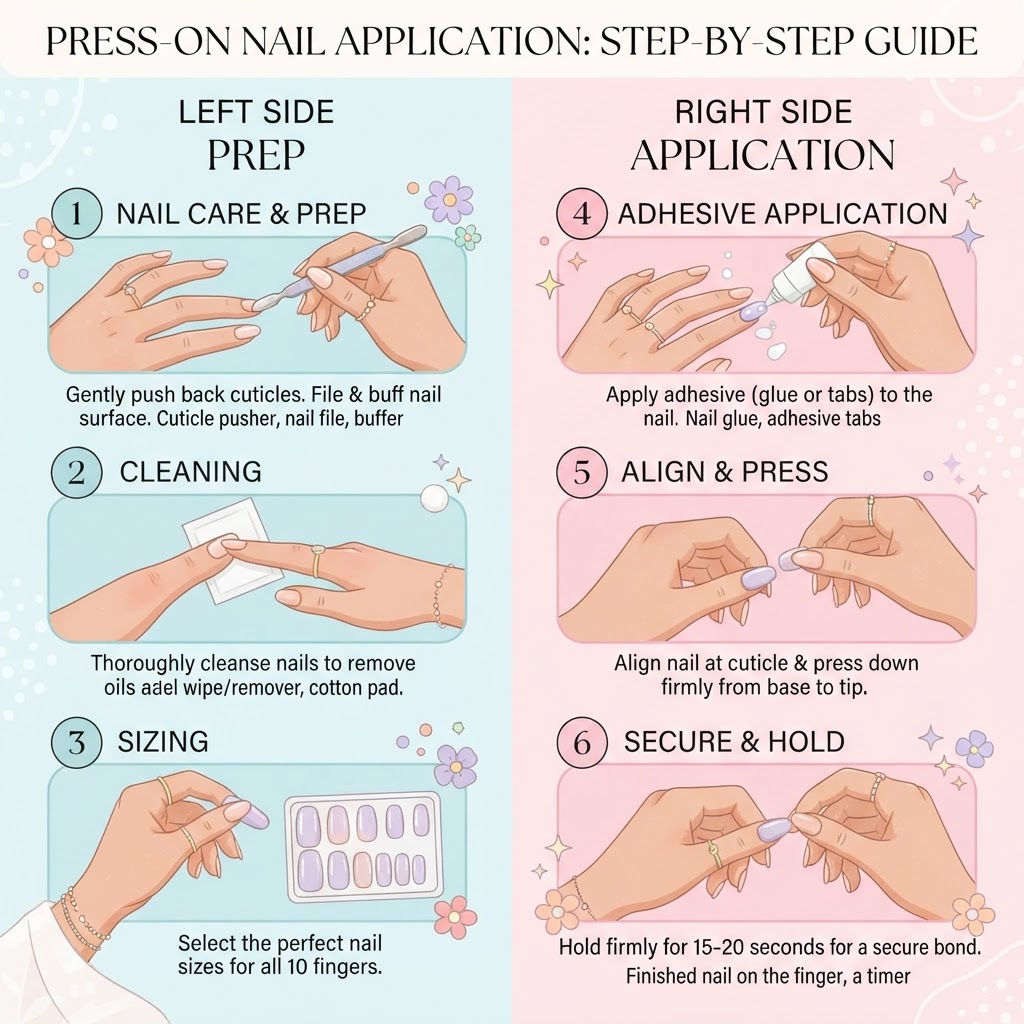 Easy steps to achieve a professional salon-style manicure.
