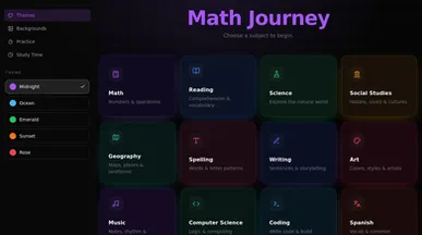 MathPath template preview