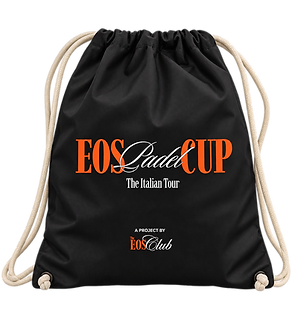 Sacchetta ufficiale del Welcome Kit EOS Padel Cup