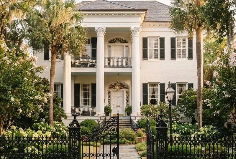 Historic Charleston streetscape