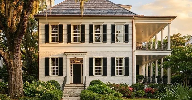 Neoclassical Lowcountry home in Charleston