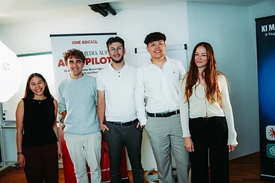 Das Team von Team Visual AG nach der Sendung