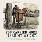 You Carried More Than My Weight