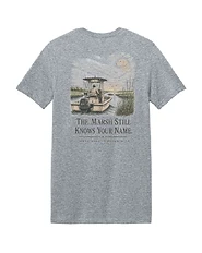 The Marsh Still Knows Your Name — Regular Tee detail