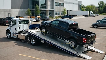 Cash handed to a vehicle owner during a scrap car pickup in Abbotsford