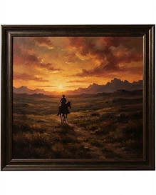Edge of the Plains — Western Western fine art by Studio B Fine Arts