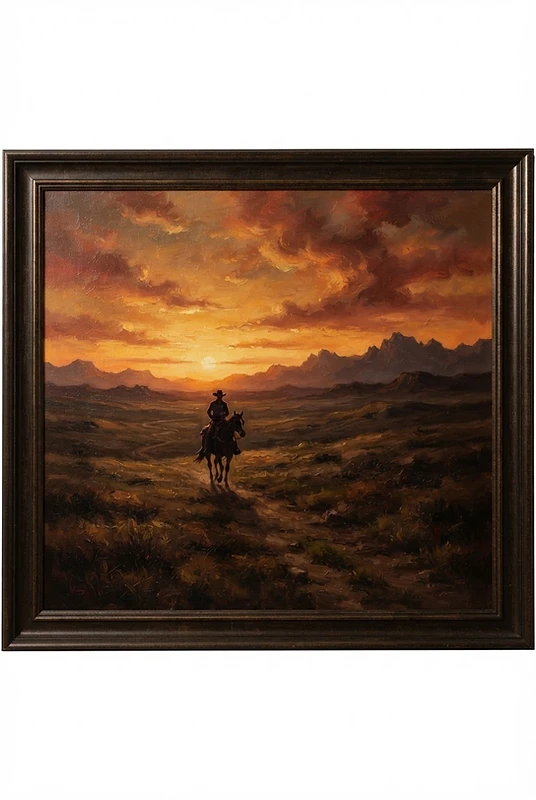 Edge of the Plains — Western Western fine art by Studio B Fine Arts
