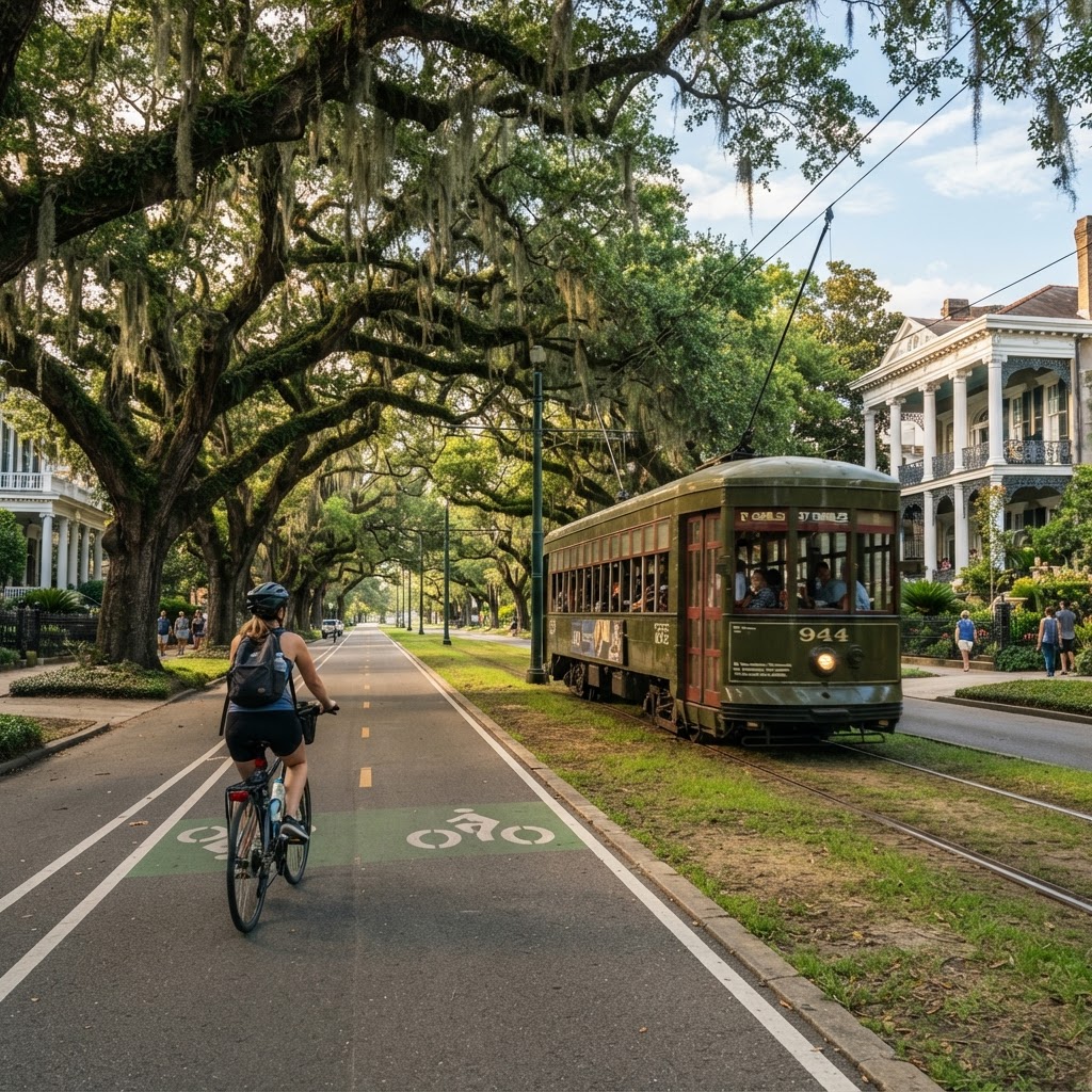 St. Charles Avenue Bike Route