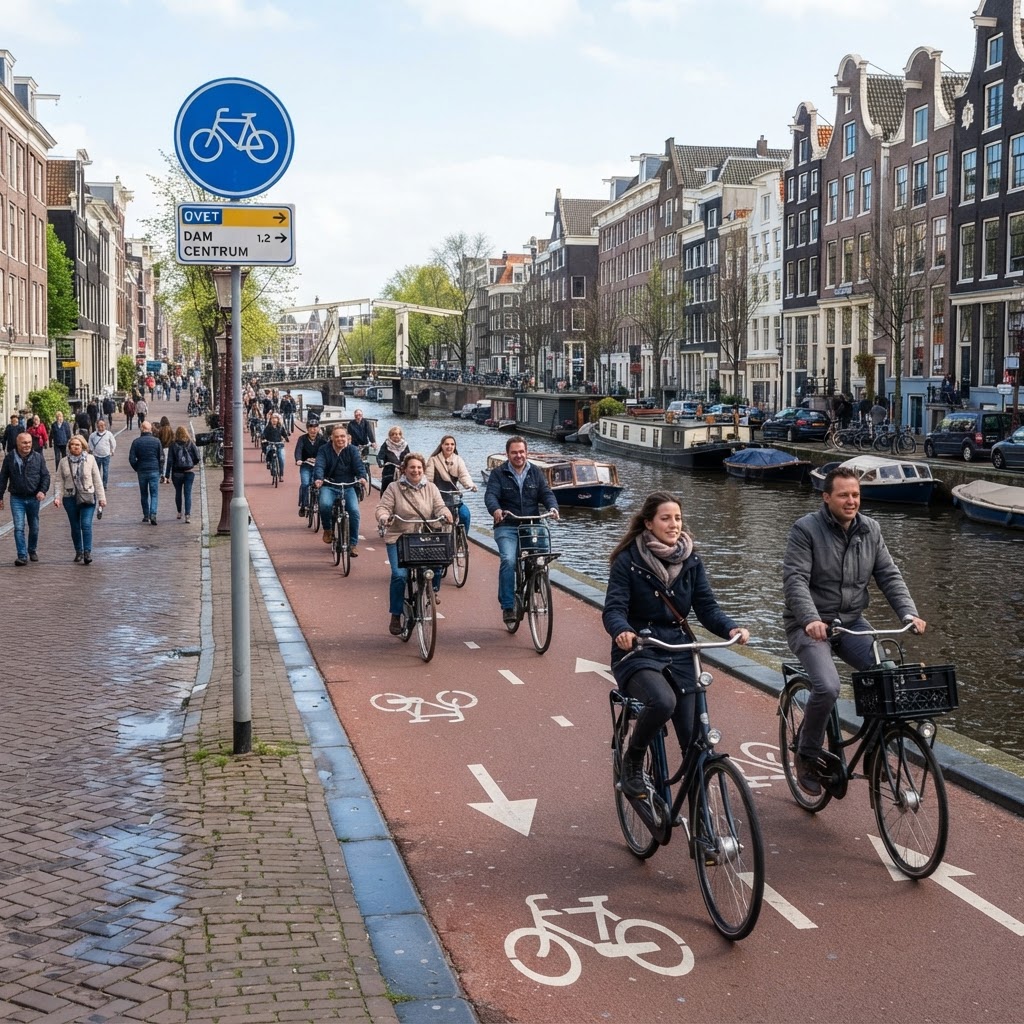 How to Navigate Amsterdam's Bike Lanes Like a Local
