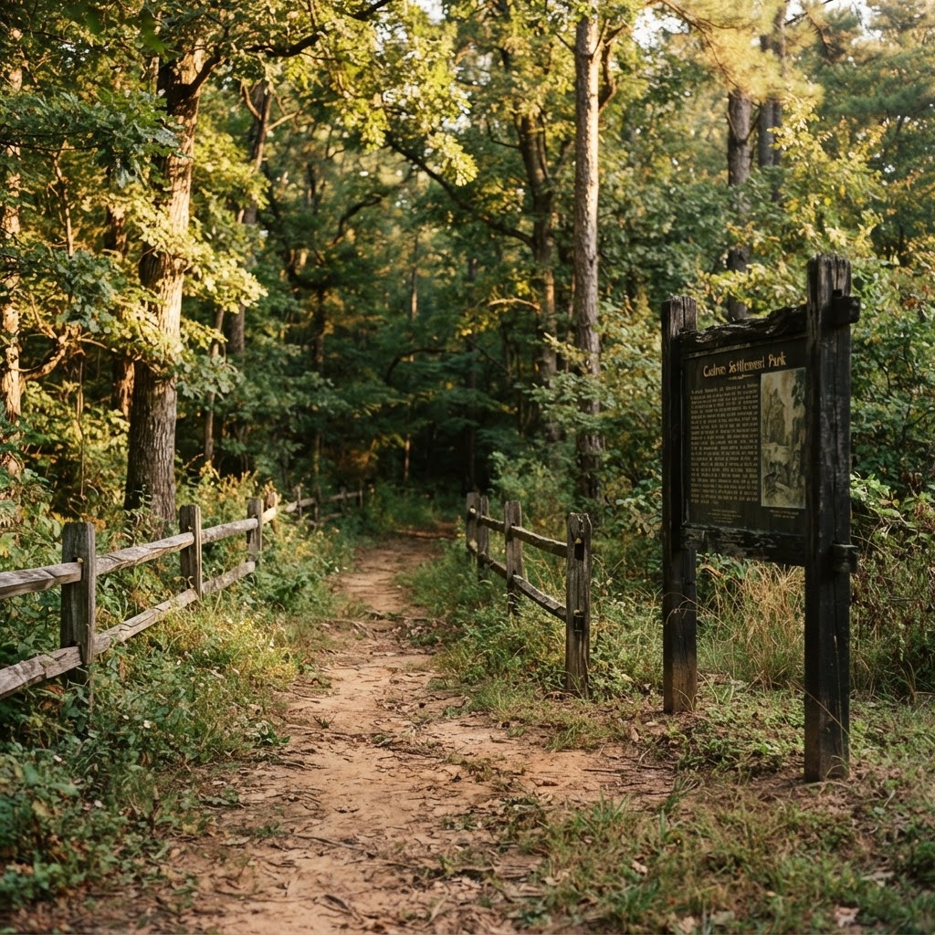 Cadron Settlement Park Trails