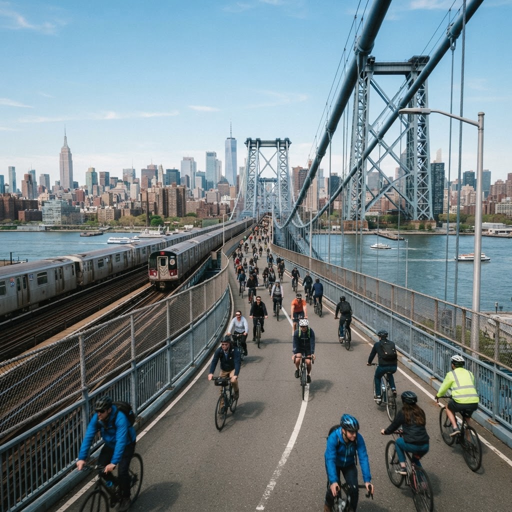 Williamsburg Bridge Bike Path